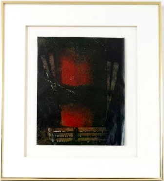 Claude Vermette - Abstraction en noir