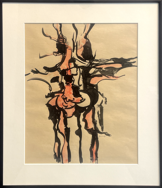 Claude Dulude - Sans titre, abstraction