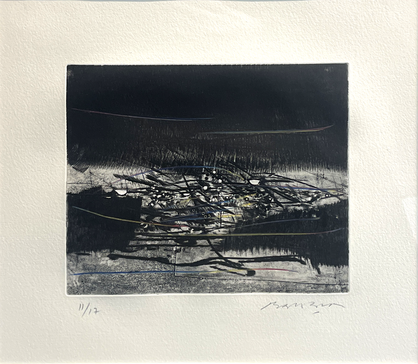 Julius Baltazar - Sans titre, abstraction