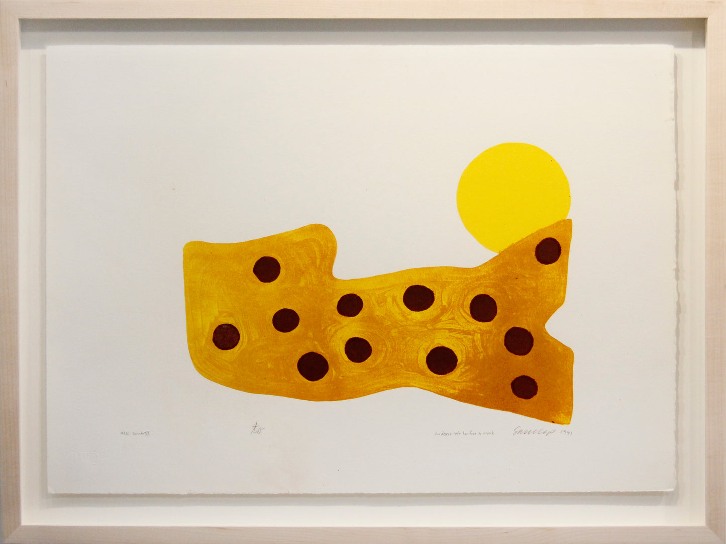 Sandra Meigs - The desert left her free to think