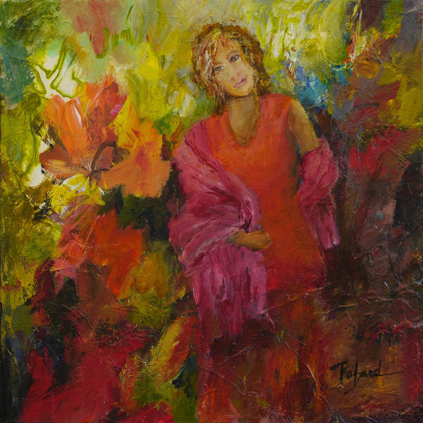 Cécile Fafard - autoportrait 2016