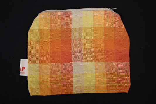 Trousse jaune orange